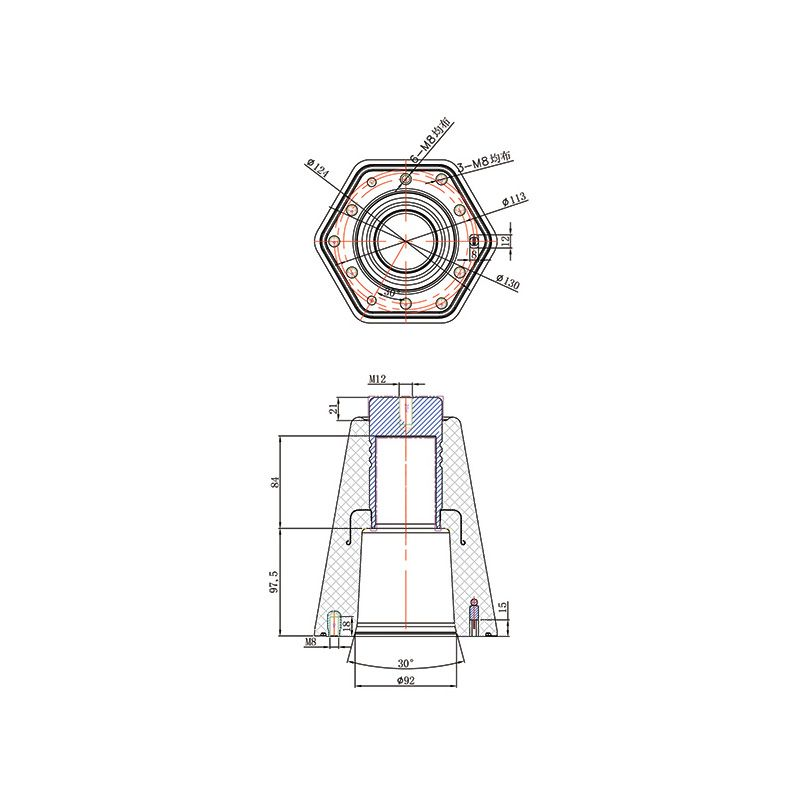 No. 3 Inner-Cone Bushing