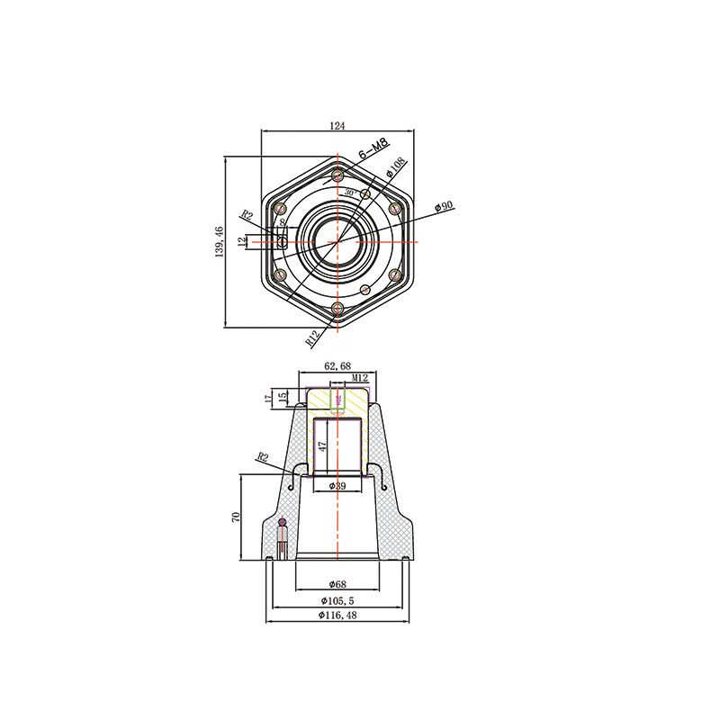 No. 2 Inner-Cone Bushing